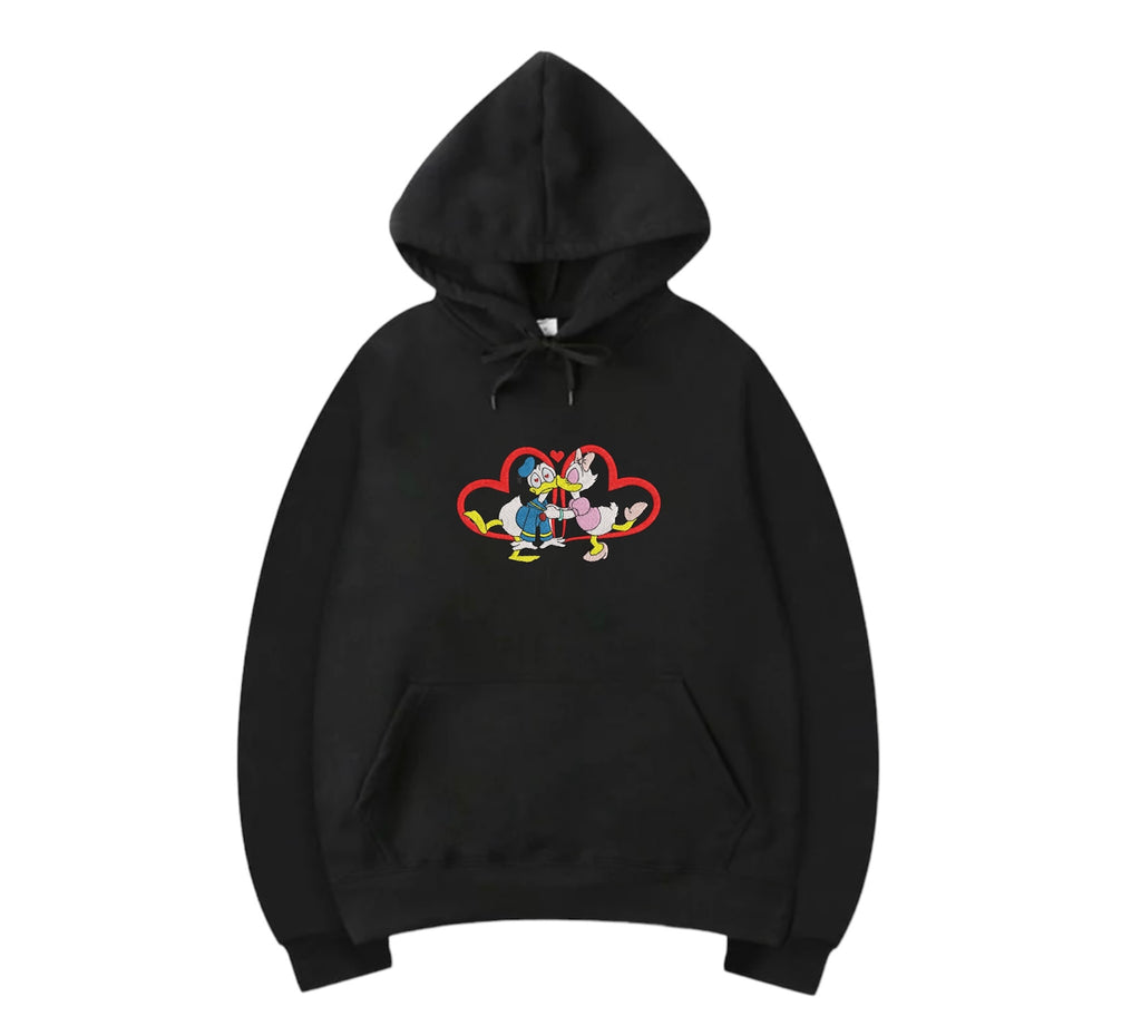 Duck Love Blind Lovers Hooded Sweatshirt