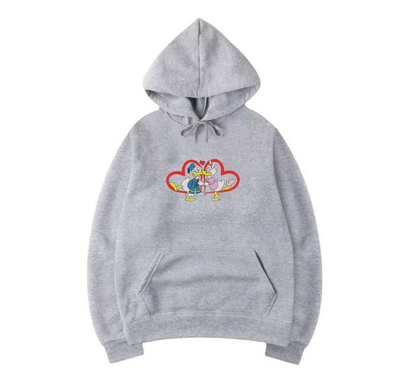 Duck Love Blind Lovers Hooded Sweatshirt