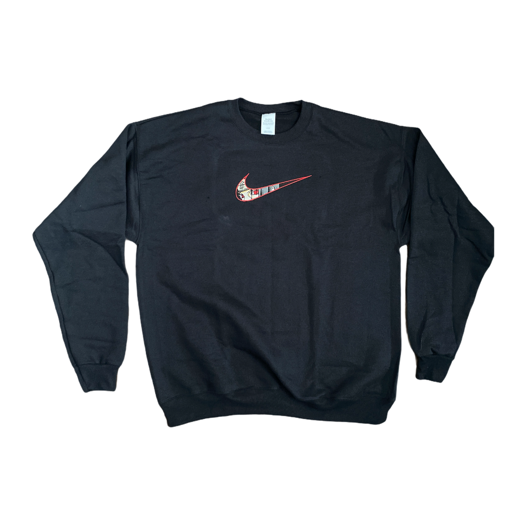 Embroidered Itachi Uchiha Crewneck Sweatshirt