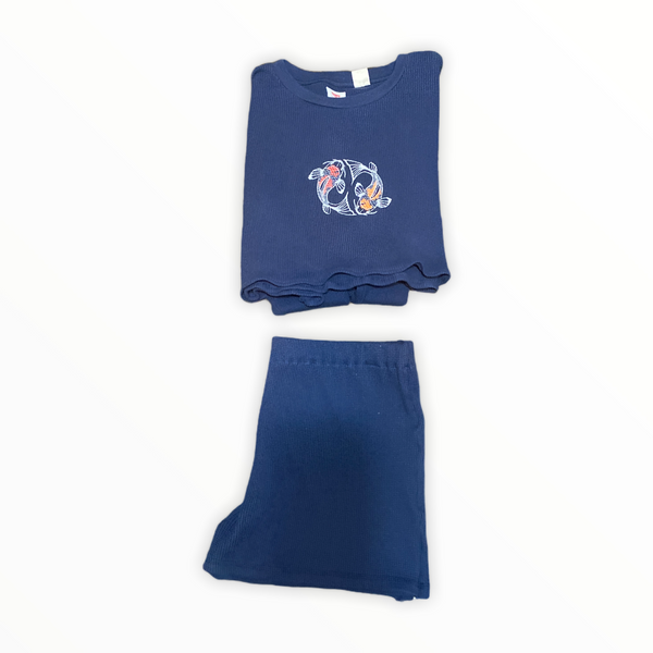 Reworked Koi Fish PJ Matching Set