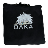 Embroidered Killua Baka Hooded Sweatshirt