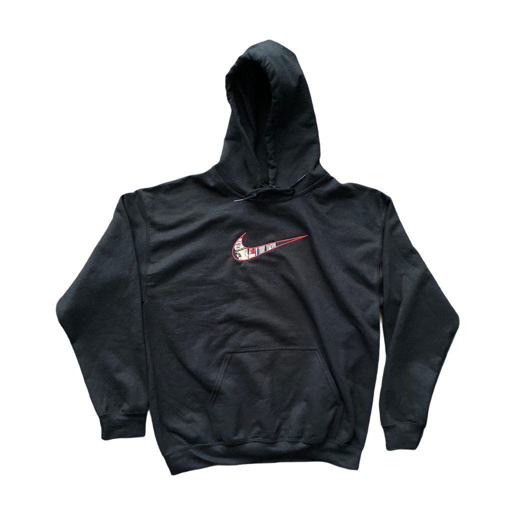 Embroidered Itachi Uchiha Hooded Sweatshirt