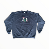 Embroidered Demon Slayer Crewneck Sweatshirt