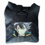 Embroidered Asta Hooded Sweatshirt