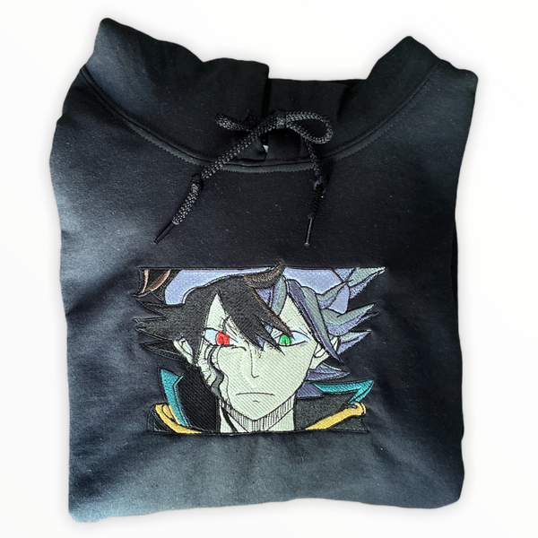 Embroidered Asta Hooded Sweatshirt