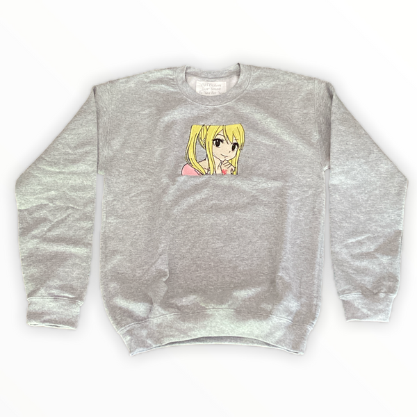 Embroidered Lucy Fairy Tale Crewneck Sweatshirt