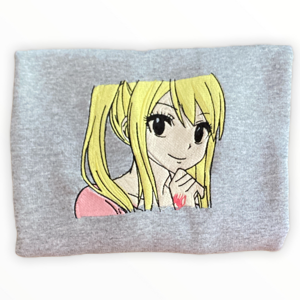 Embroidered Lucy Fairy Tale Crewneck Sweatshirt