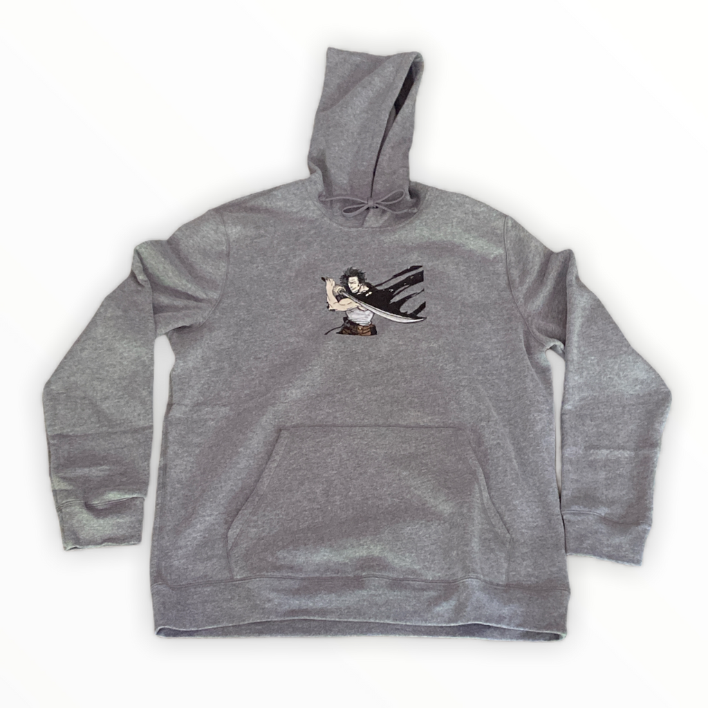 Embroidered Yami Hooded Sweatshirt