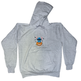 Custom Embroidered Stitch In Pumpkin Hooded Sweatshirt