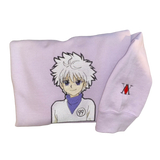 Embroidered Killua 99 Design w/ HxH Logo Cuff Sleeve