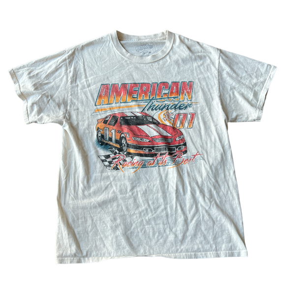 Thrifted American Racer Graphic Tee