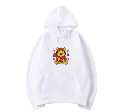 Pooh of Hearts Hooded Sweatshirt
