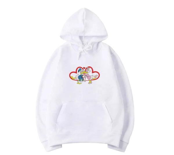 Duck Love Blind Lovers Hooded Sweatshirt
