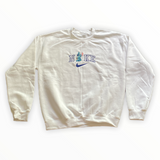 Embroidered Stitch Logo Crewneck Sweatshirt