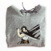 Embroidered Yami Hooded Sweatshirt