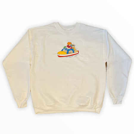 Embroidered Stitch Logo Hooded Sweatshirt