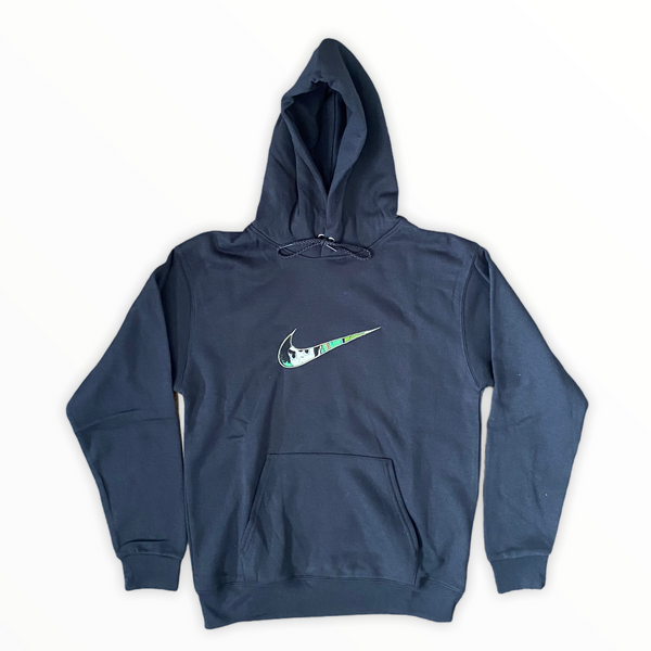 Embroidered Rock Lee Hooded Sweatshirt