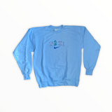 Embroidered Stitch Logo Crewneck Sweatshirt