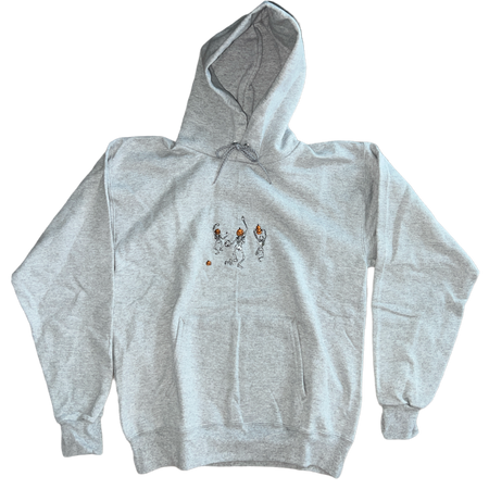 Custom Embroidered North Pole Hooded Sweatshirt