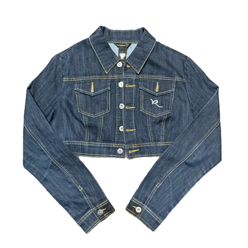 Y2K Rocawear Cropped Denim Jacket
